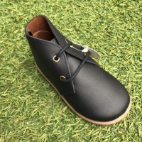 40200 Xiquets Navy Leather Desert Boots